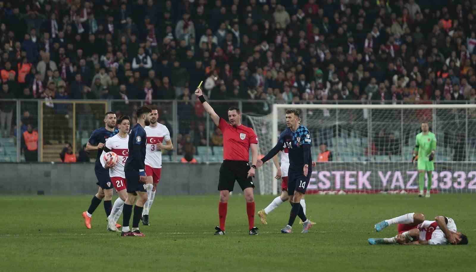 2024 Avrupa Şampiyonası Elemeleri: Türkiye: 0 - Hırvatistan: 2 (Maç sonucu)
