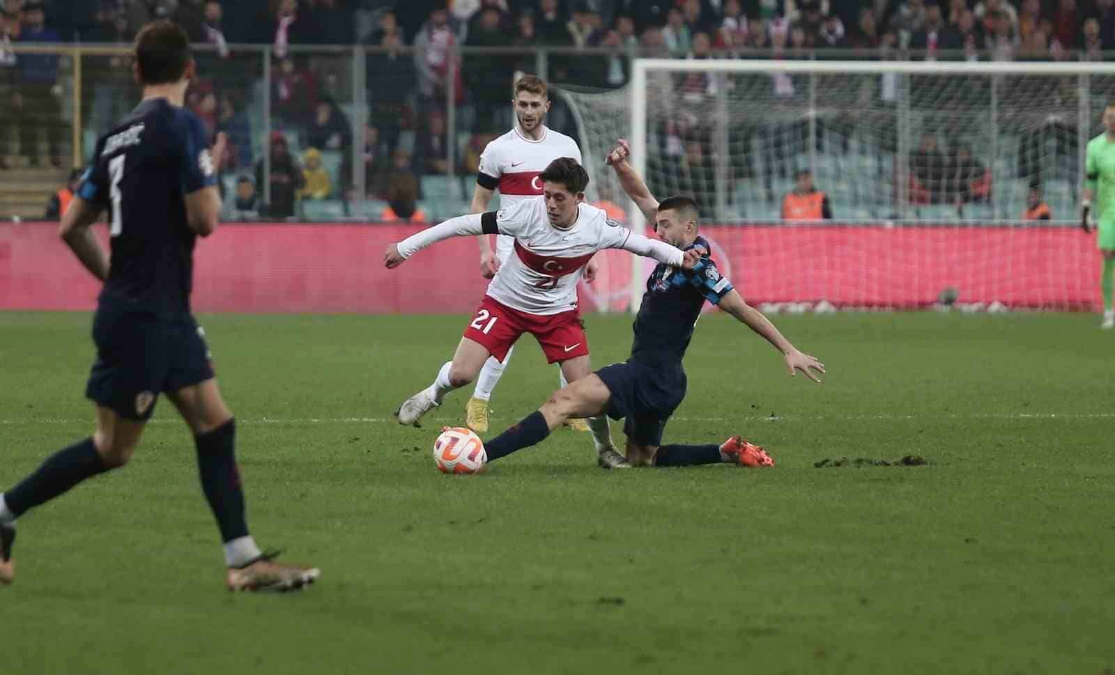 2024 Avrupa Şampiyonası Elemeleri: Türkiye: 0 - Hırvatistan: 2 (Maç sonucu)