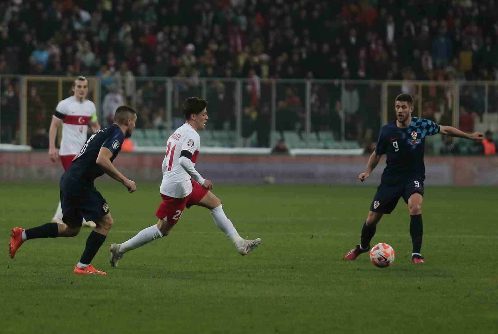 2024 Avrupa Şampiyonası Elemeleri: Türkiye: 0 - Hırvatistan: 2 (Maç sonucu)