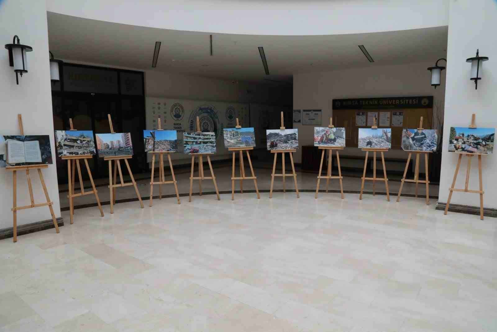 BTÜ Öğretim Görevlisinden deprem fotoğraf sergisi