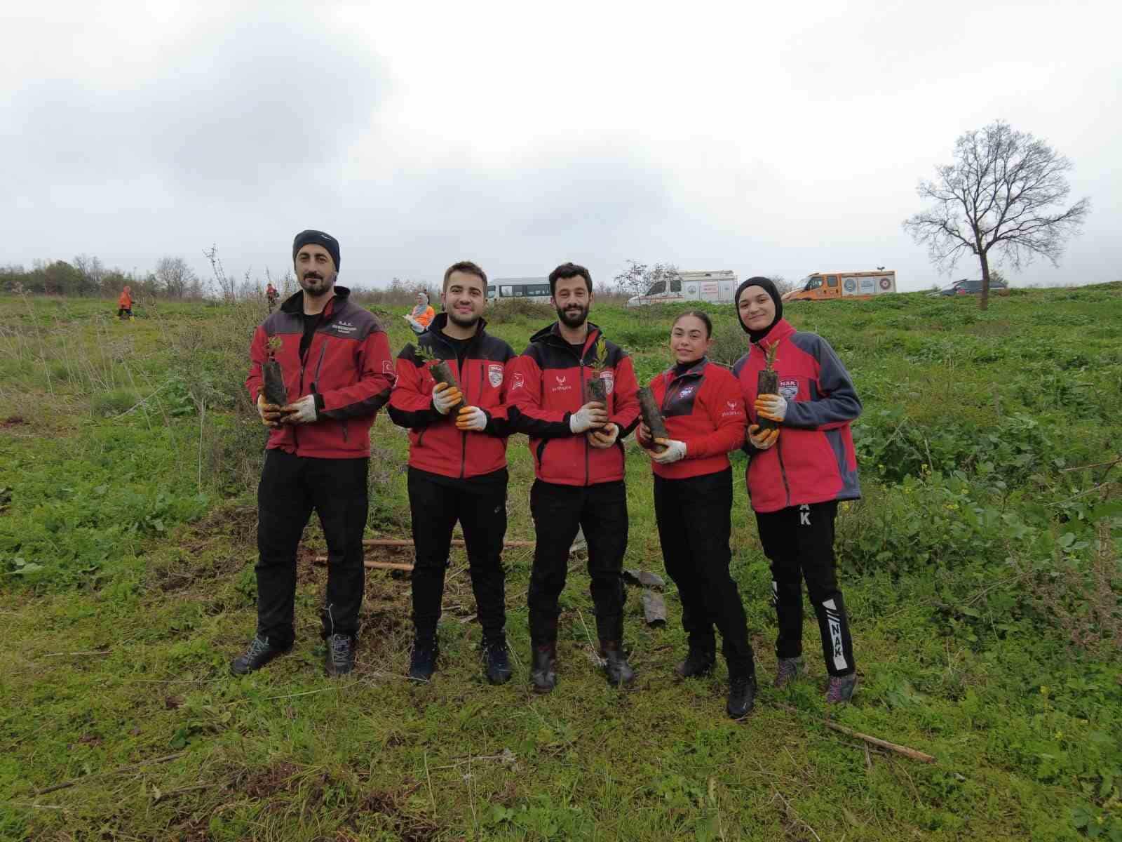 Gürak’tan anlamlı fidan dikimi