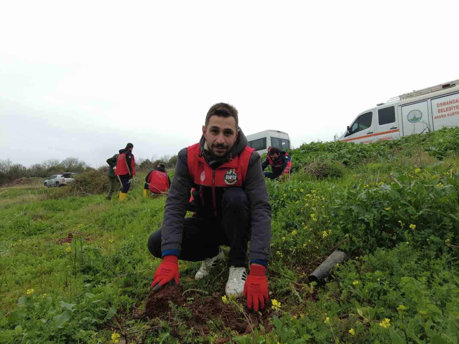 Gürak’tan anlamlı fidan dikimi