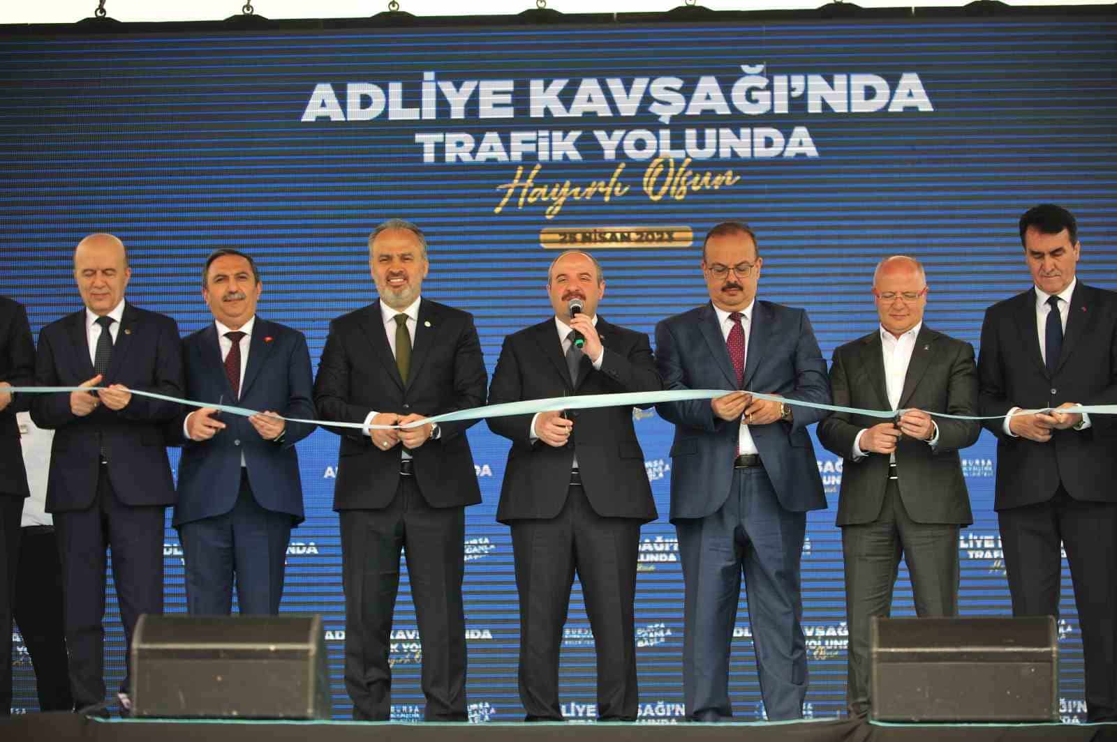Bursa’ya nefes aldıran kavşak hizmete girdi