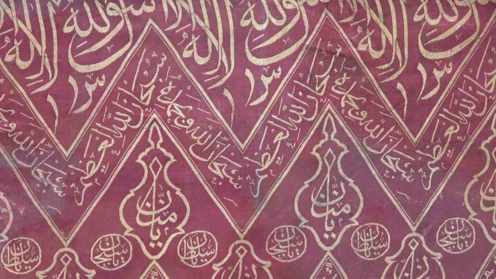(Özel) Bursa’da üretilen Kâbe örtüleri yüzyıllar sonra tekrar Bursalılarla buluştu