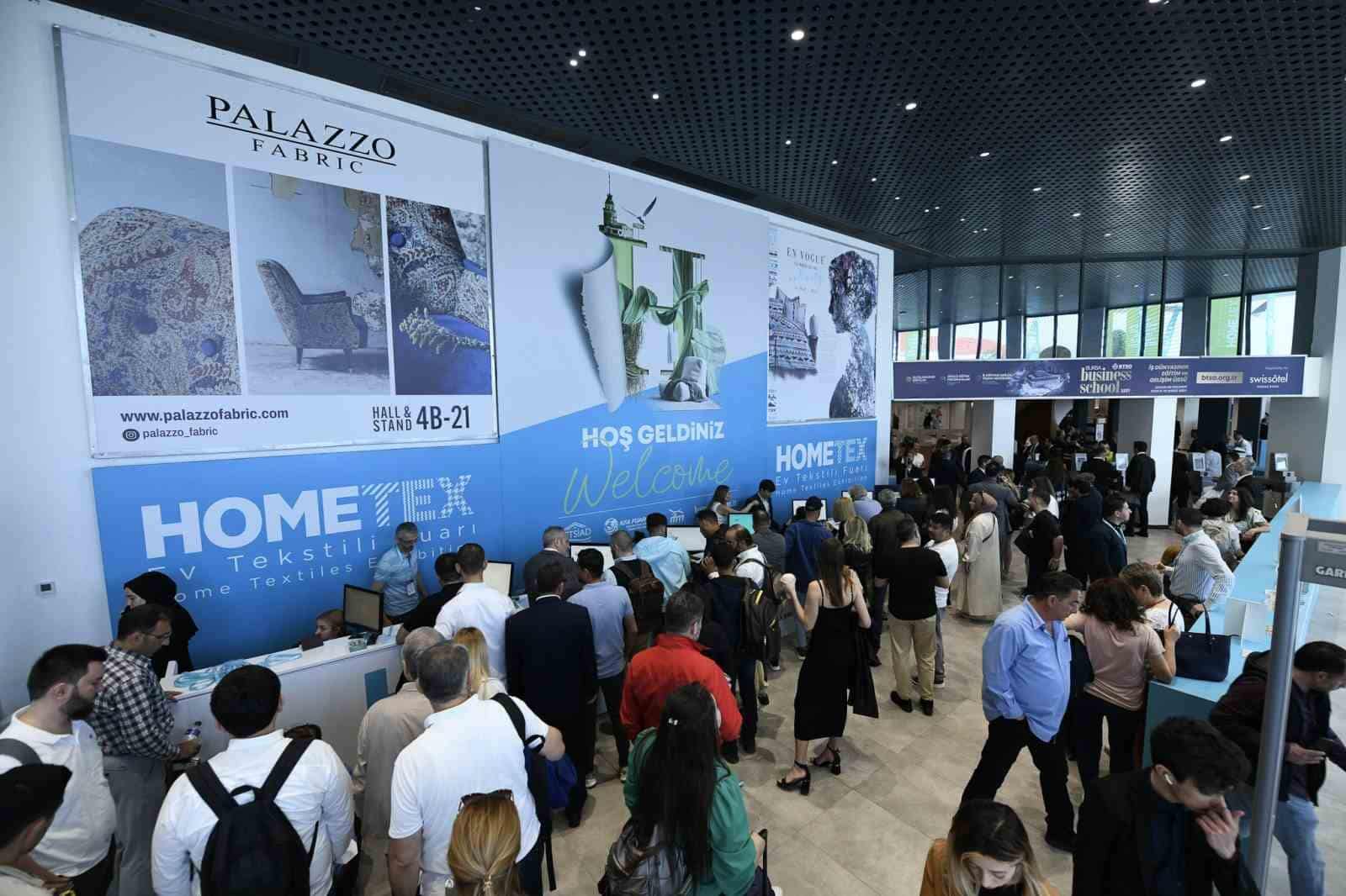 Ev tekstili sektörünün dev buluşması HOMETEX kapılarını açtı