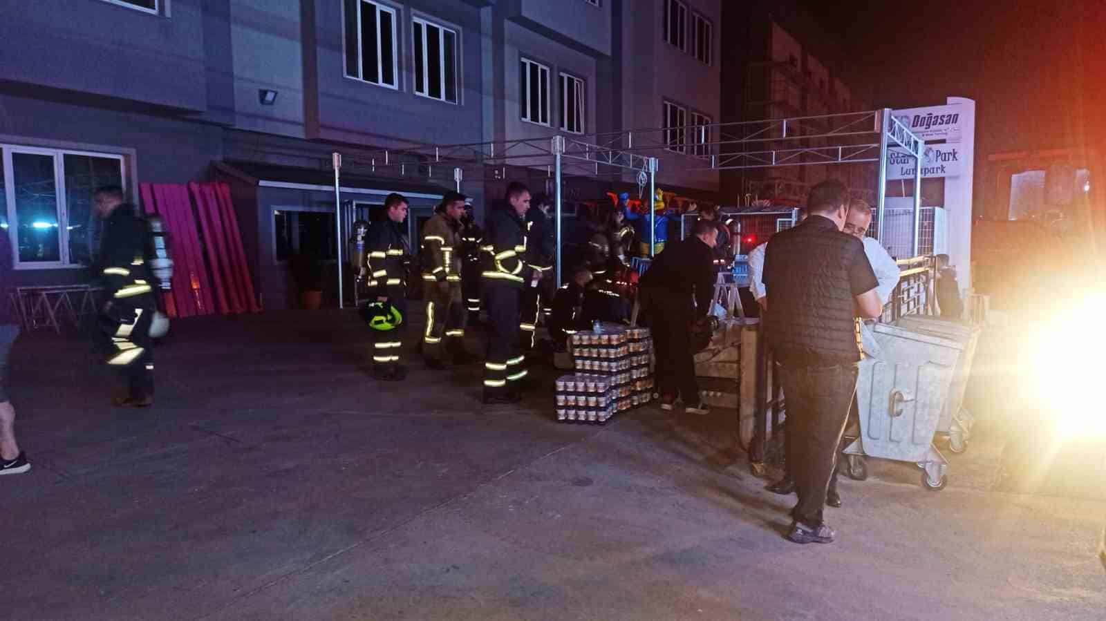 Bursa’da kauçuk fabrikasında büyük yangın
