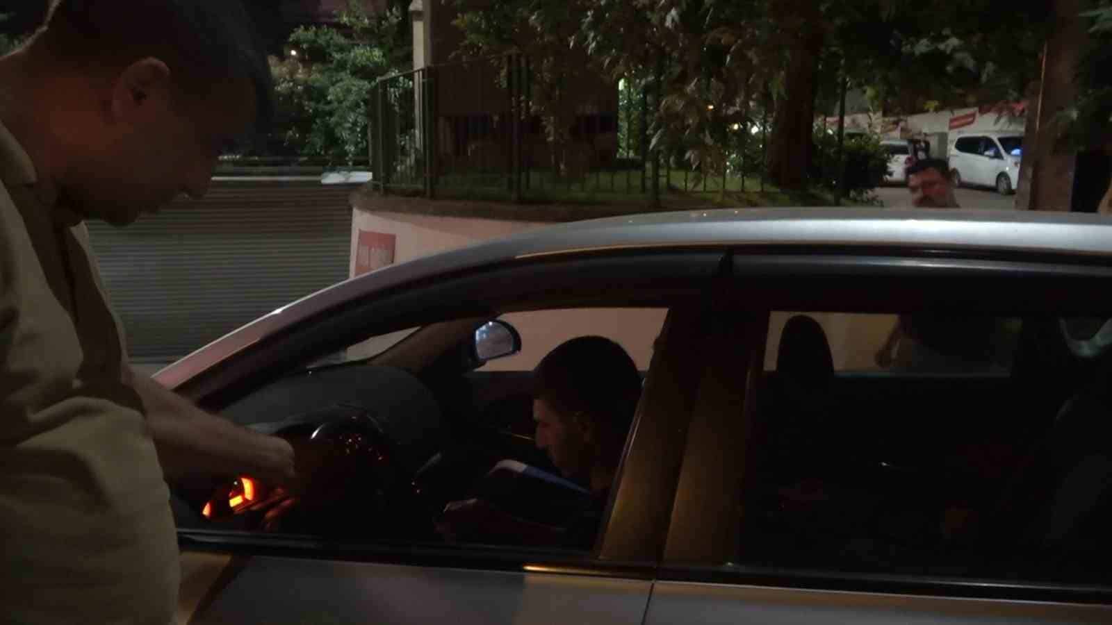 (Özel) Drift yapmaktan ehliyetine el konulmuştu...Polislerle böyle pazarlık yaptı