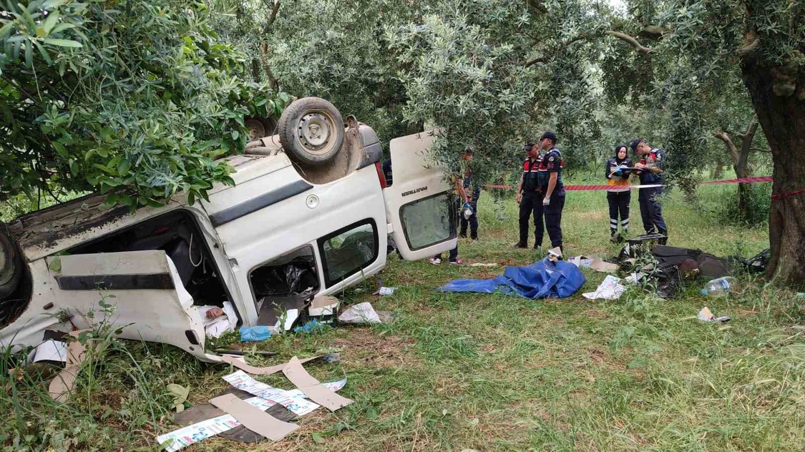 Topladığı erikleri satmaya götürürken kazada hayatını kaybetti
