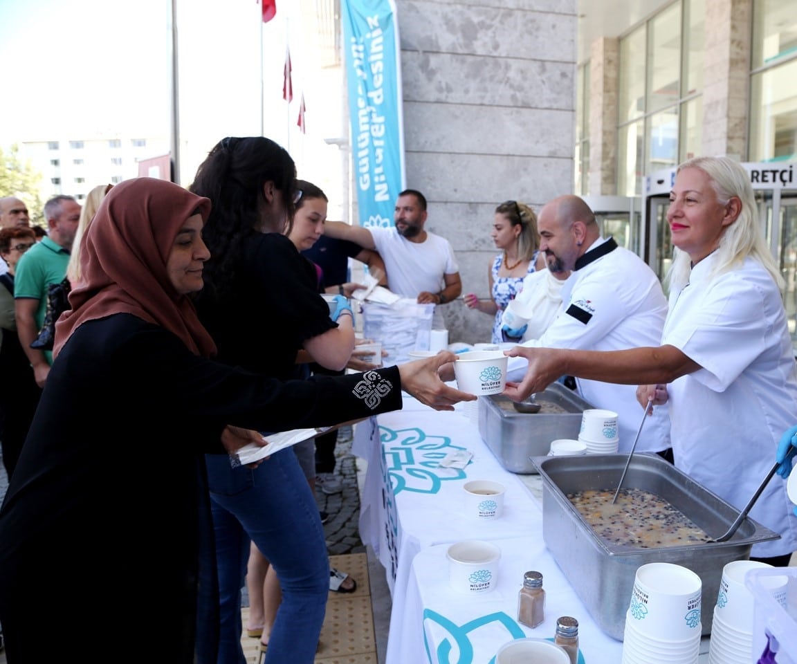 Nilüfer’de aşure tatmayan kalmayacak