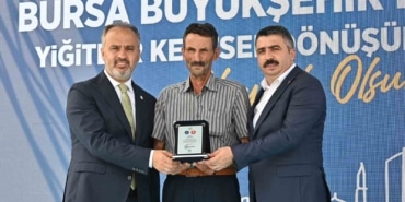 Bursa’da büyük dönüşümde ilk anahtar teslimi yapıldı