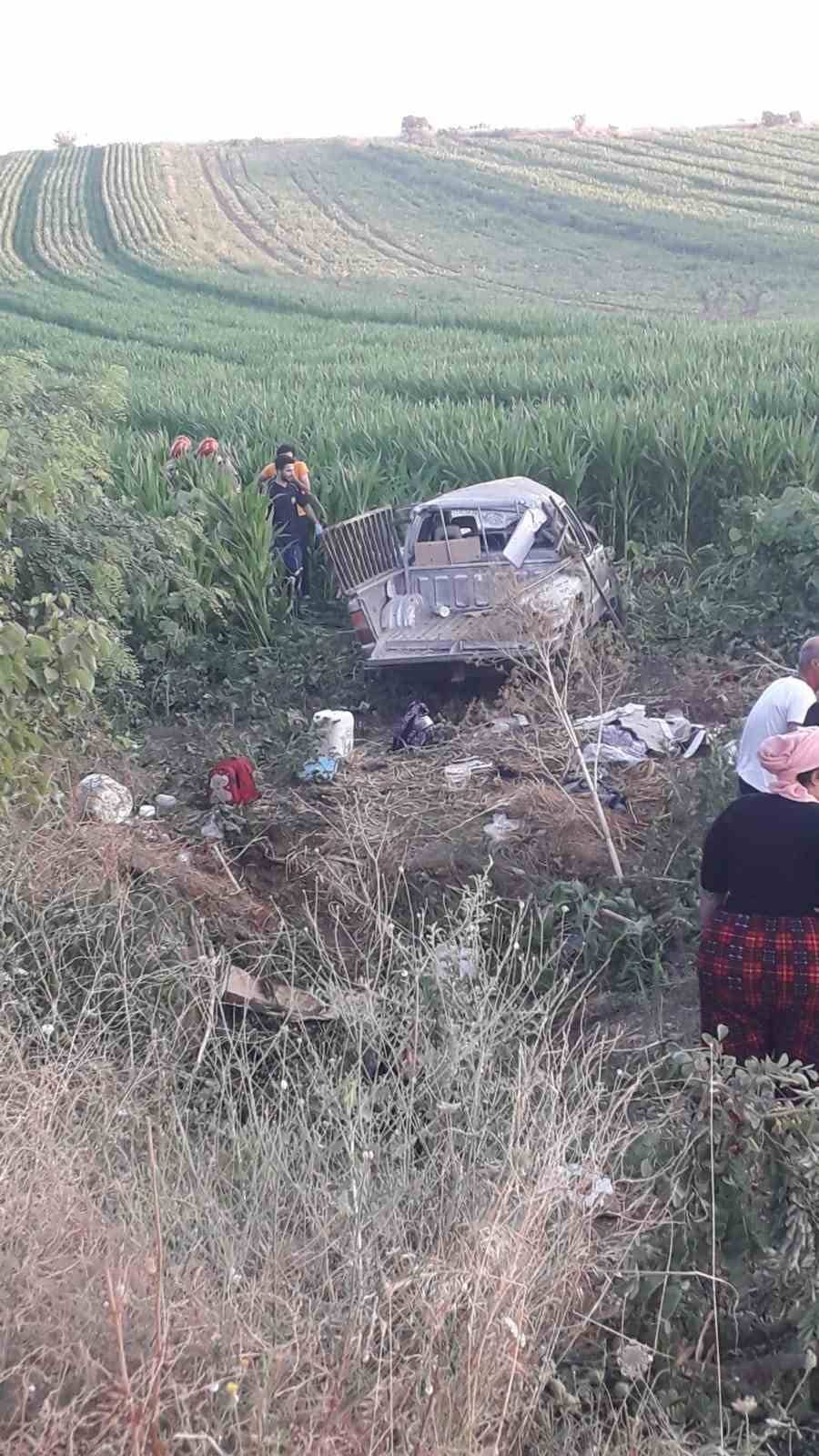 Karacabey’de feci kaza:11 yaralı, 3 ölü
