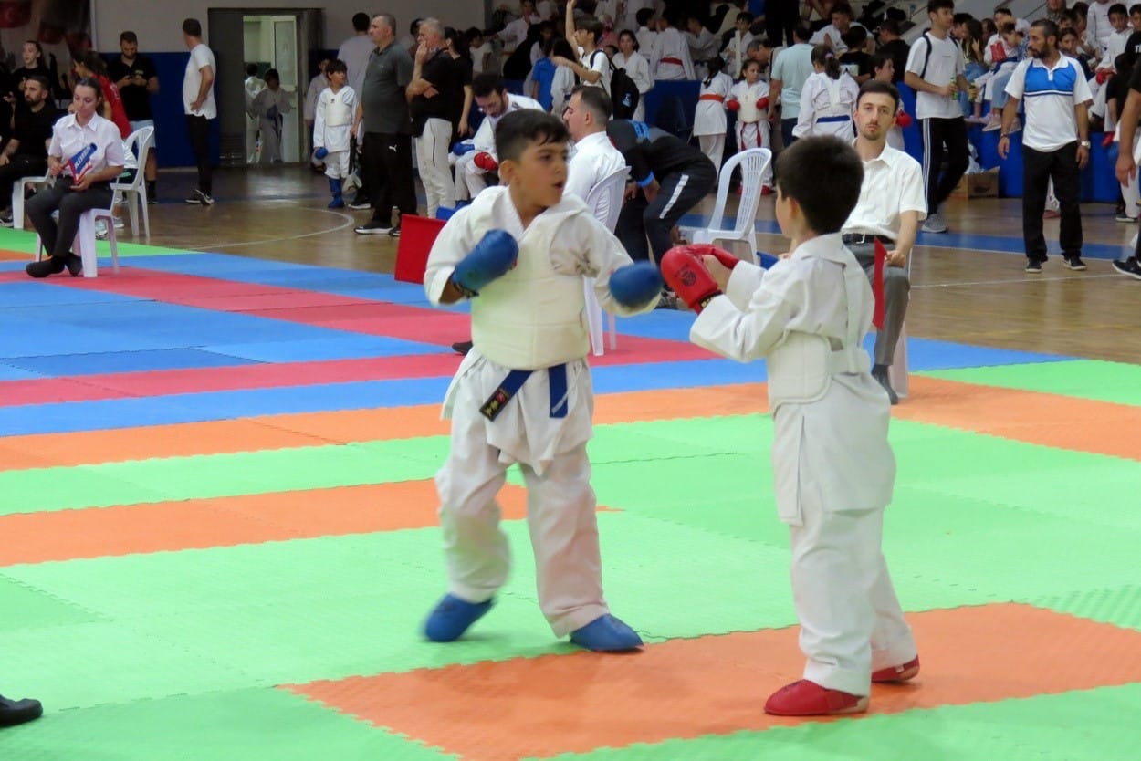 Mudanya’da karateciler Zafer Kupası için kapıştı