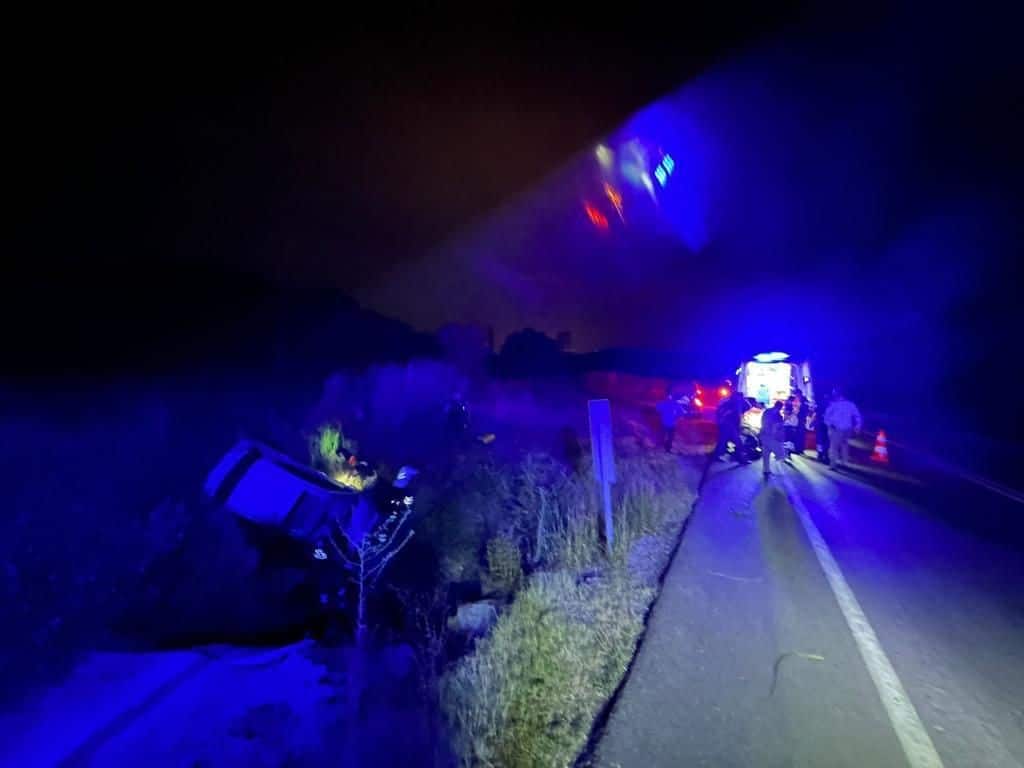 Bursa’da tarlaya uçan otomobilde can pazarı: 1 ölü 2 yaralı