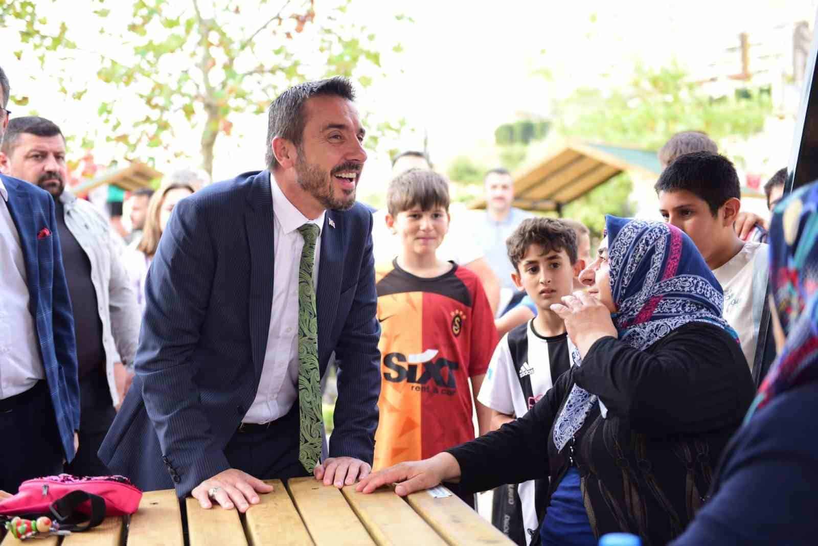 Kestel’de tamamlanan Şehit Eren Bülbül Parkı hizmete açıldı