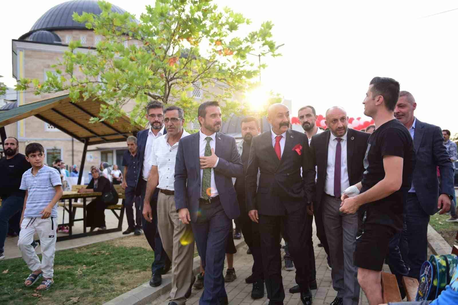 Kestel’de tamamlanan Şehit Eren Bülbül Parkı hizmete açıldı