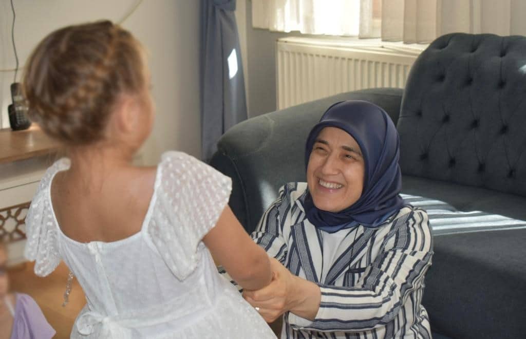 Özel çocuklara çok özel ziyaret