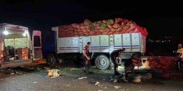 Saatlerce trafiğe kapalı olan yol tekrar açıldı