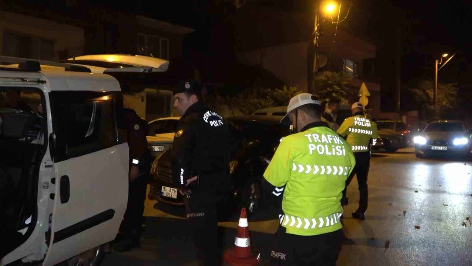 Bursa’da ‘huzur’ için sıkı denetim devam ediyor