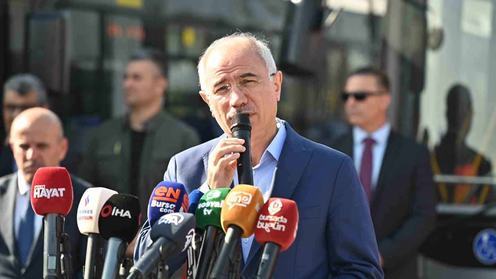 Bursa’da ulaşım filosu gençleşerek büyüyor