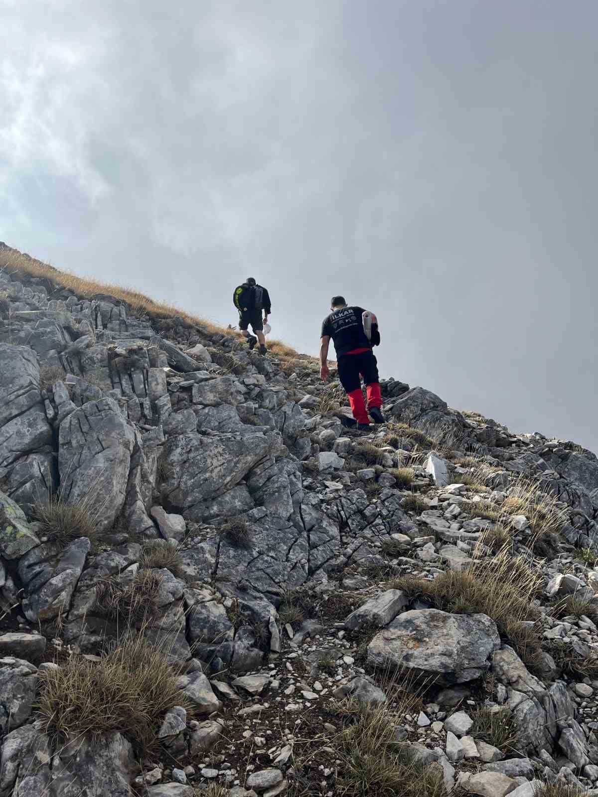 Cumhuriyet’in 100. yılında Uludağ’ın zirvesine tırmandılar