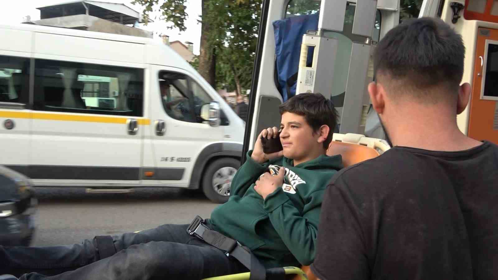 Motosikletin çarptığı 13 yaşındaki çocuk, “Anne iyiyi ben, sen üzme kendini”