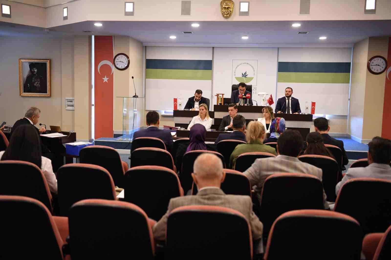 Osmangazi Belediyesinde Ekim Ayı Meclis Toplantısı
