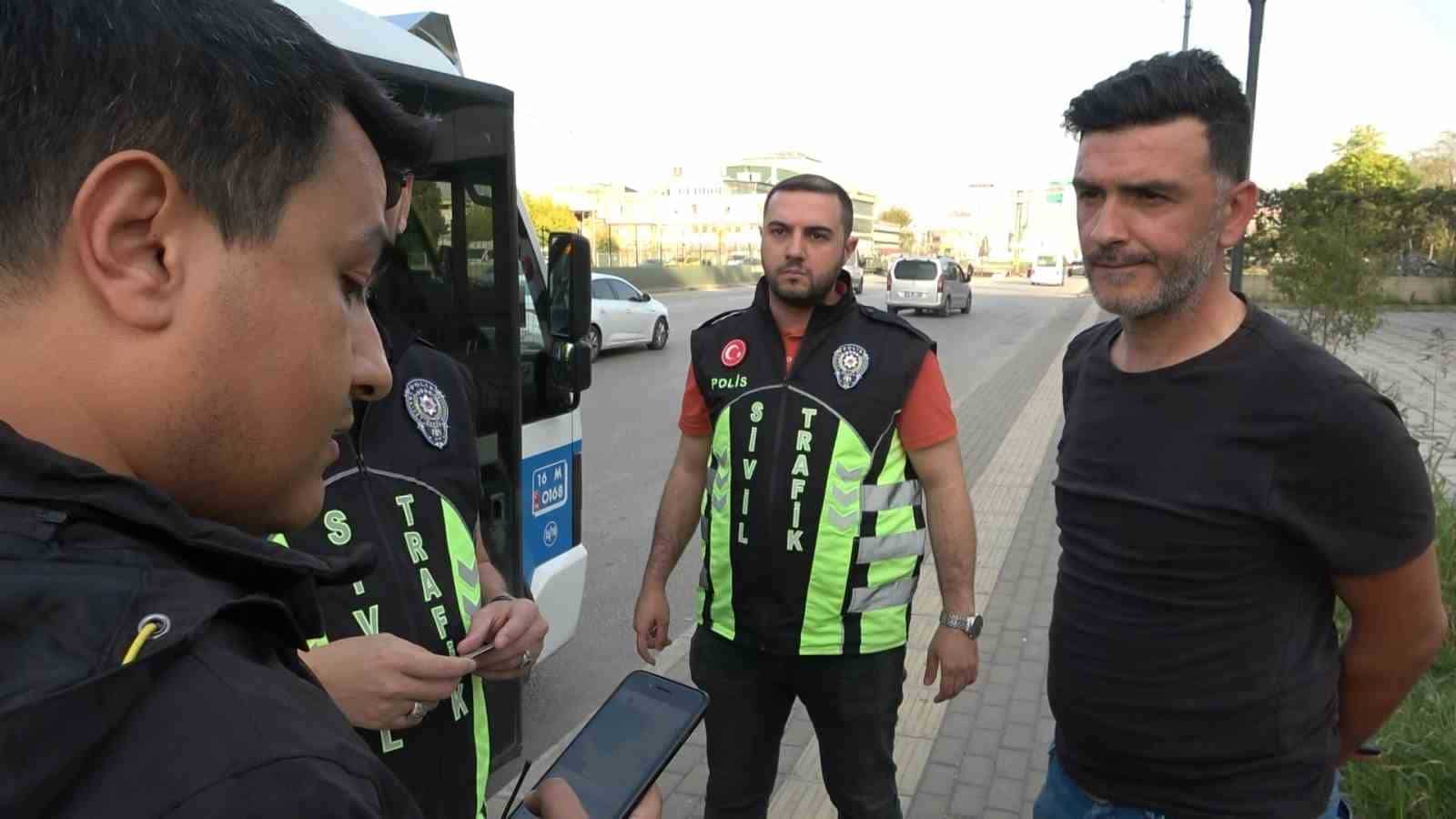 (Özel) Dikkat toplu taşımada sivil trafik polisi çıkabilir...