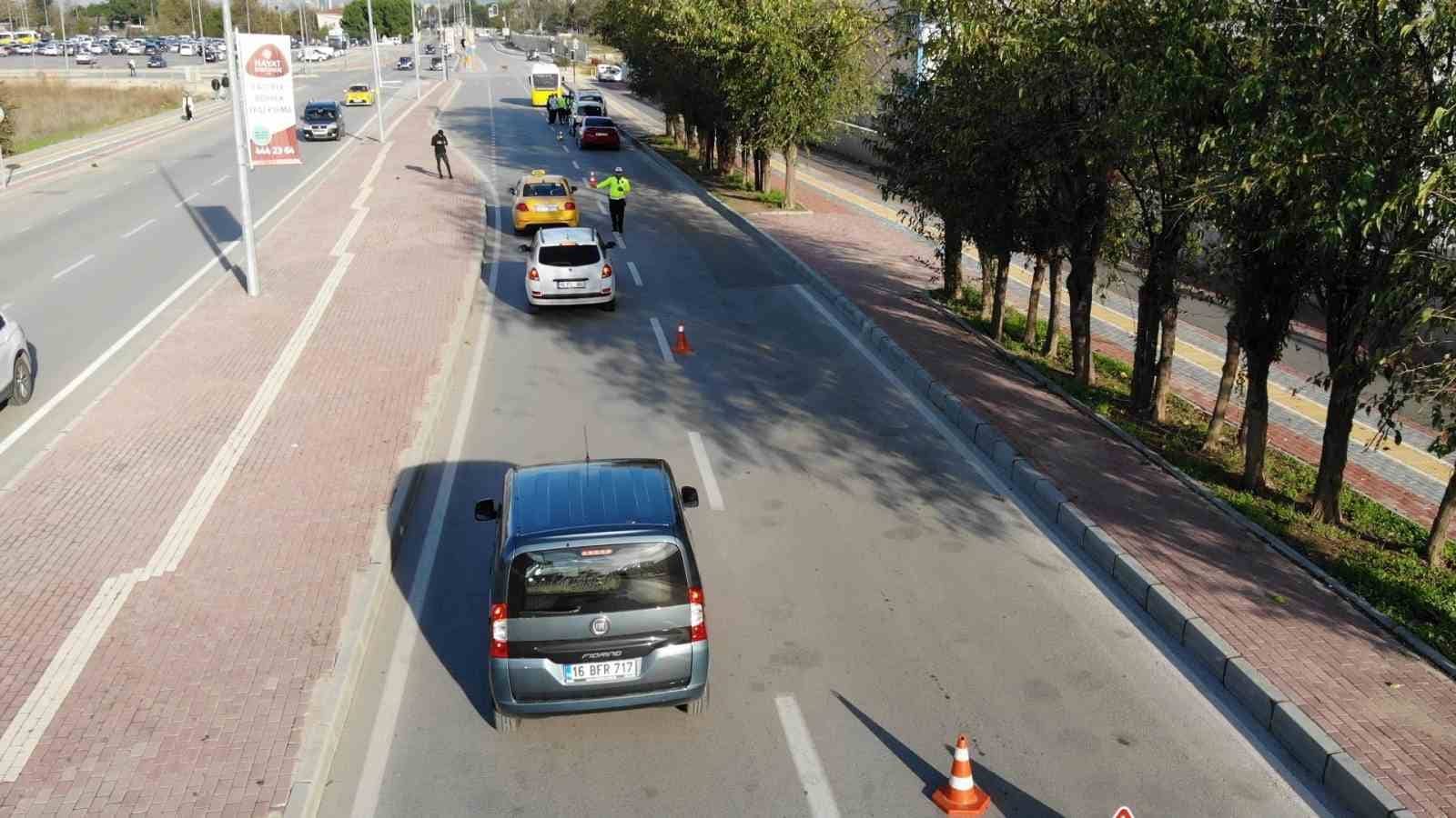 Bursa’da kural tanımayan sürücülere sıkı uygulama