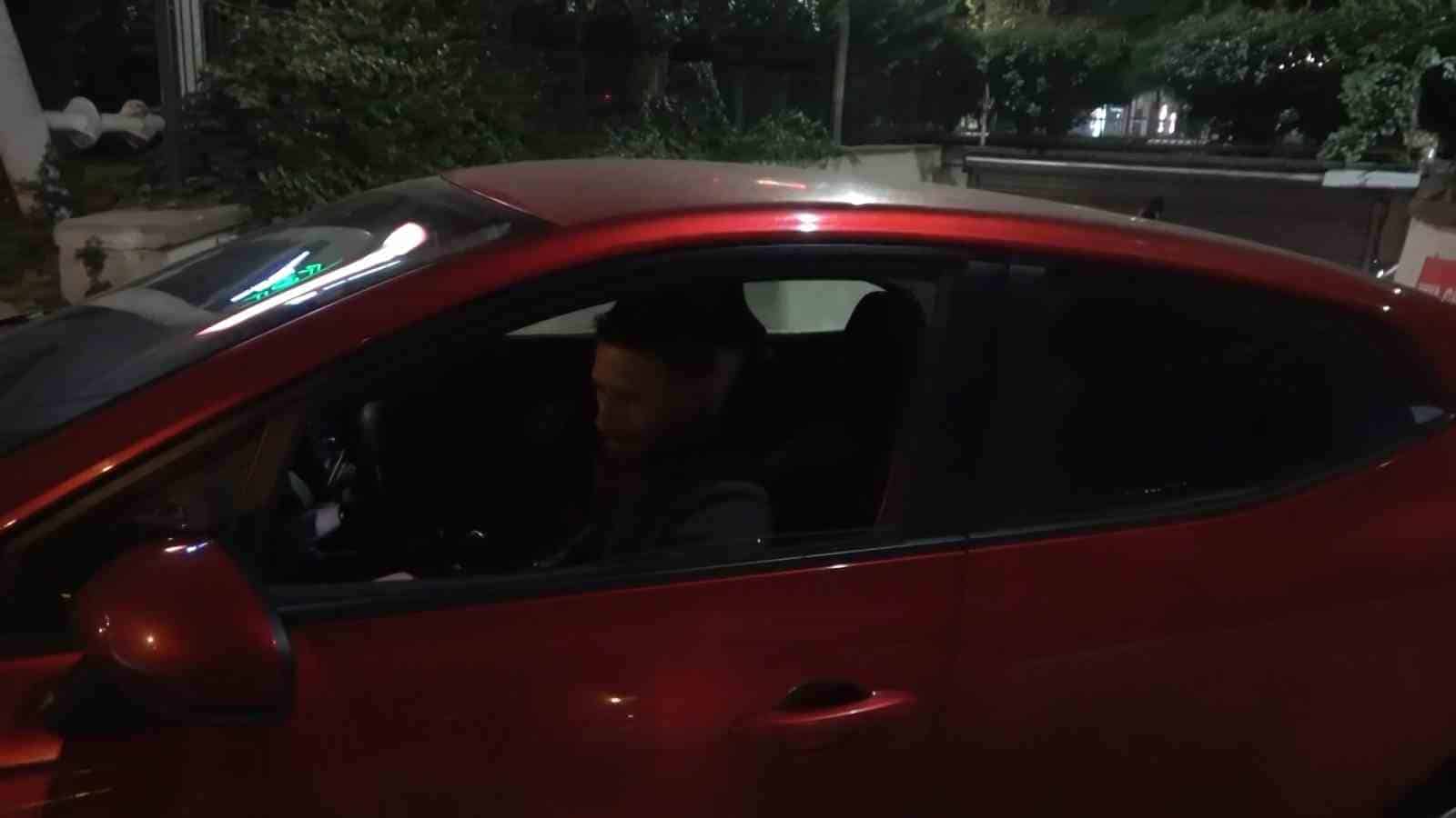 ’Kaçmıyorum, park ediyorum’ dedi, alkollü çıktı