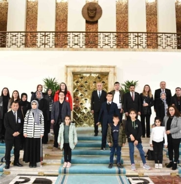 Engelli öğrenciler, TBMM’de ağırlandı