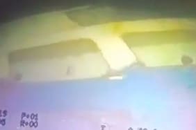 Batan geminin yanına su altı robotuyla inerek görüntülediler