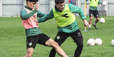 Bursaspor taktik antrenman yaptı