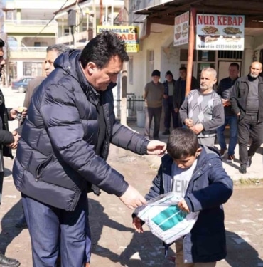 Osmangazi asrın felaketinin yaralarına merhem oldu