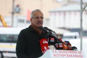 BAKAN URALOĞLU: "YÜKSEK HIZLI TREN HATTINI ÖNÜMÜZDEKİ YILIN SONUNDA BİTİRMEYİ HEDEFLİYORUZ" BURSA'DA ÇALI-KAYAPA- HASANAĞA YOLUNUN İKİNCİ ETABI AÇILDI
