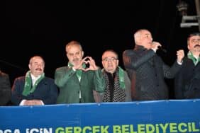 HACİVAT MAHALLESİ'NDE AKTAŞ'A HEYECANLI KARŞILAMA