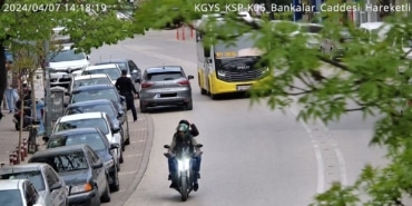 Bursa’da kural ihlali yapan sürücülere anlık fotoğrafla uyarı