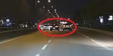 Bursa’da makas atan otomobil kazaya sebep oluyordu