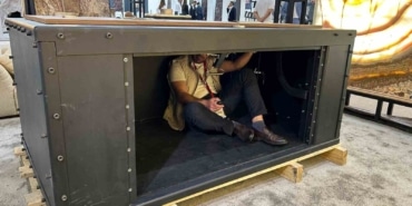 Çelik masa depremde hayat kurtaracak