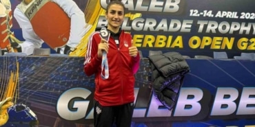 Kübra İlgün gümüş madalya ile döndü