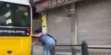 Patenli gencin yürekleri ağza getiren yolcuğu kamerada