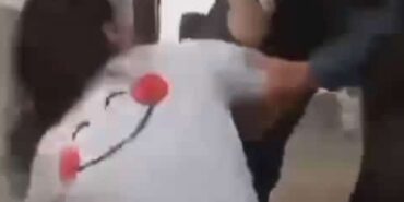 Saç saça kavga kamerada