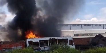 Bursa’da geri dönüşüm tesisinde yangın