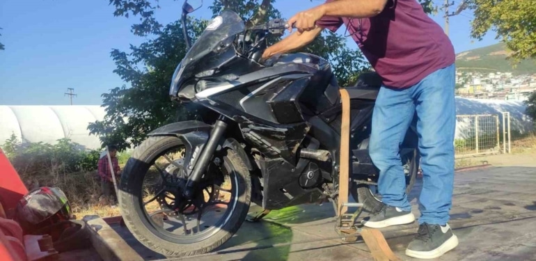 Motor kazası 25 yaşındaki genci hayattan kopardı