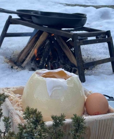 Ağrı Dağı’ndan geldi, Uludağ’da pişti