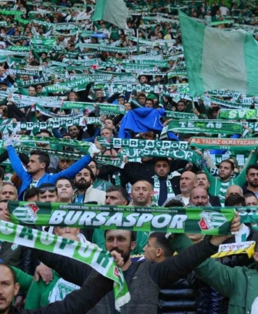Profesyonel liglerde en çok seyircisi olan ikinci takım Bursaspor oldu