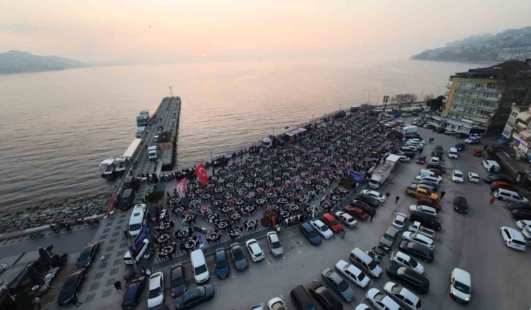 Büyükşehir’den Gemlik’te 3 bin kişilik iftar sofrası