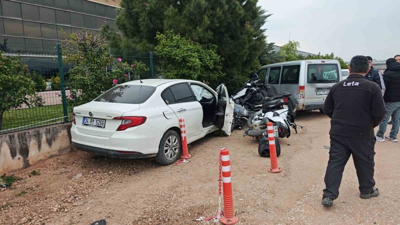 Bursa’da zincirleme kaza: 4 yaralı