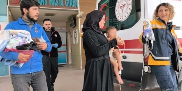 OYUN OYNARKEN ATEŞE DÜŞEN ÇOCUK AĞIR YARALANDI