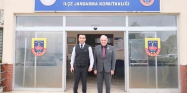 Başkan Şadi Özdemir’den Üsteğmen Önderışık’a hayırlı olsun ziyareti