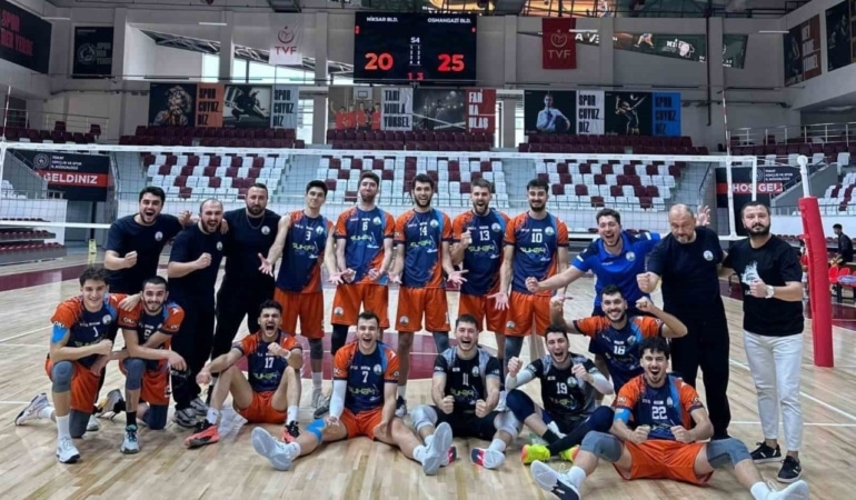 Osmangazi Belediyespor deplasmanda farklı kazandı